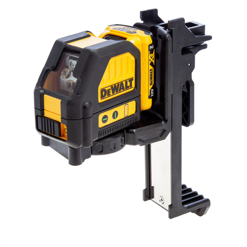 Dewalt Dewalt DCE088D1G 10.8V Green Self Levelling Cross Line Laser (1 x 2.0Ah Battery) DCE088D1G-GB