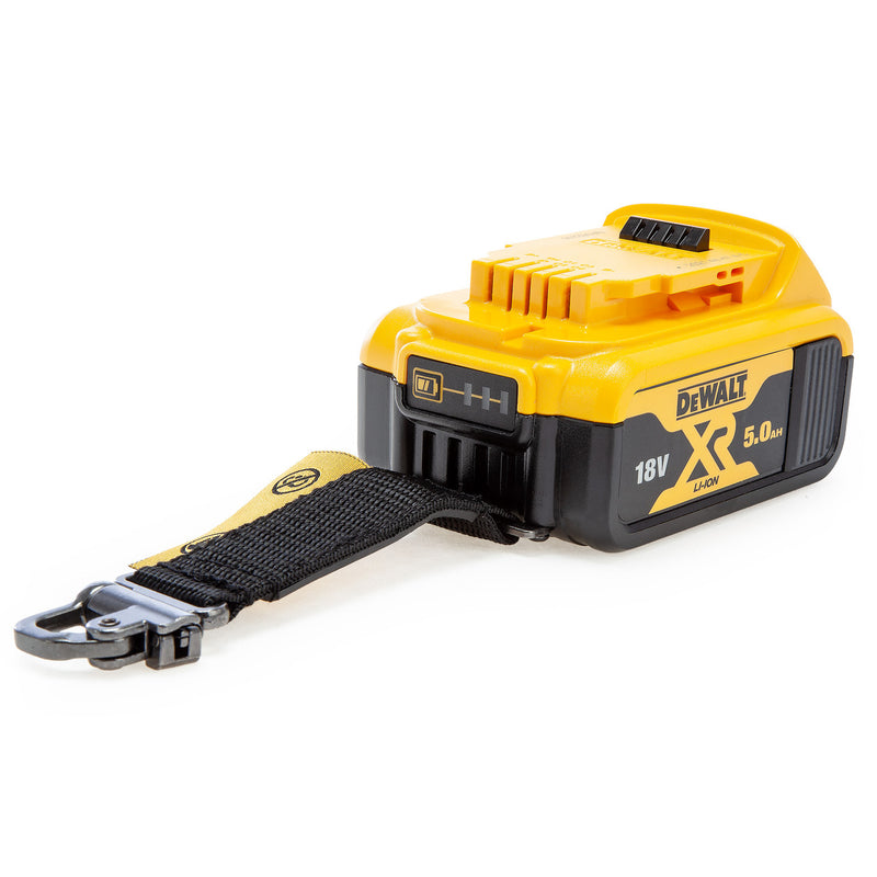 Dewalt Dewalt DCB184LR 18V XR 5.0Ah Li-ion Battery - Lanyard Ready DCB184LR-XJ