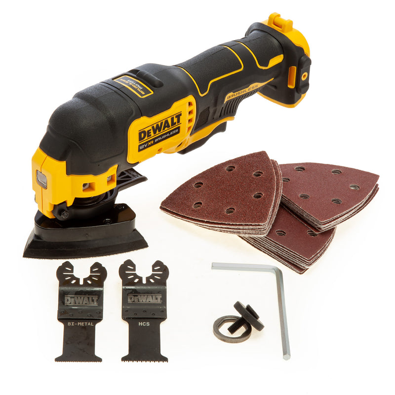 Dewalt Dewalt DCS353N 12V XR Oscillating Multi Tool with 28 Accessories (Body Only) DCS353N-XJ