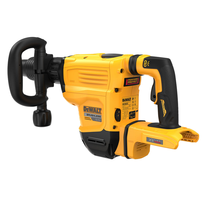 Dewalt Dewalt DCH832N 54V XR FlexVolt Brushless SDS Max Chipping Hammer 6kg (Body Only) DCH832N-XJ