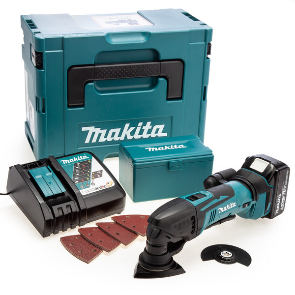 Makita Makita DTM50RT1J 18V LXT Multi Tool (1x 5.0Ah Battery) DTM50RT1J