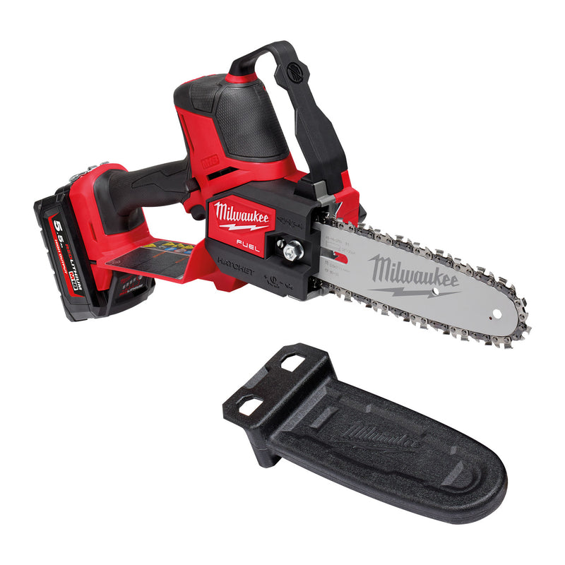 Milwaukee Milwaukee M18FHS20-552 FUEL Hatchet Pruning Saw 20cm (2 x 5.5Ah Batteries) 4933480119