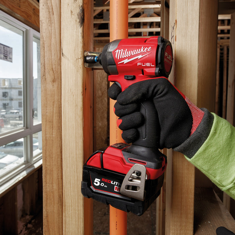 Milwaukee Milwaukee M18 FPP2A3-502X FUEL 4th Generation Combi Drill & Impact Driver (2 x 5.0Ah Batteries) 4933480876