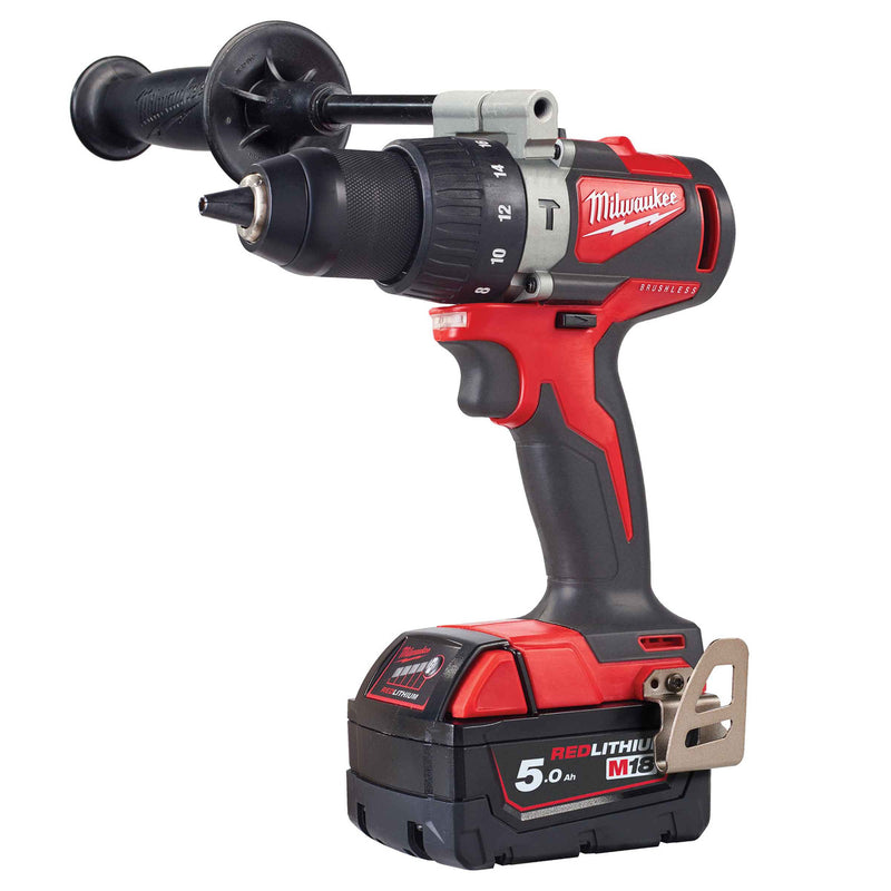 Milwaukee Milwaukee M18 BLPD2 Brushless Combi Drill (2 x 5.0Ah Batteries) 4933464518