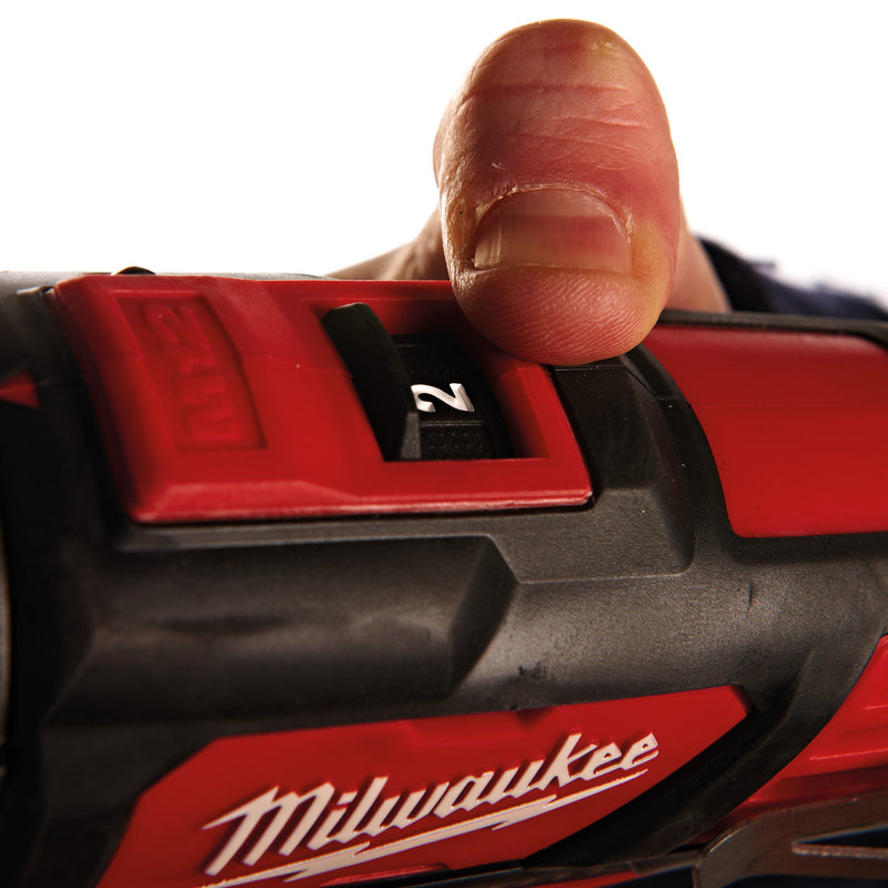 Milwaukee Milwaukee M12 BPD Sub Compact Combi Drill (2 x 2.0Ah Batteries) 4933443889