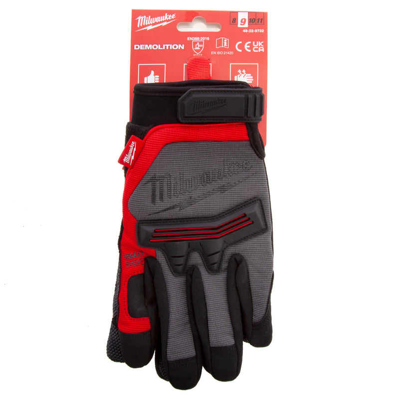 Milwaukee Milwaukee 48229732 Demolition Gloves (Size 9, Large) 48229732