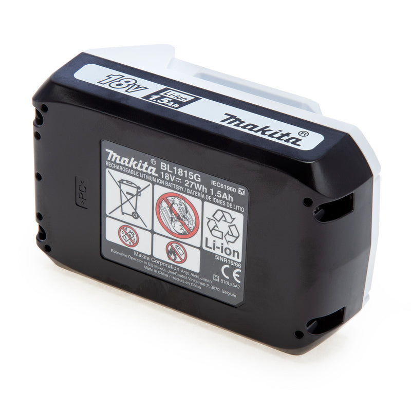 Makita Makita BL1815G (198186-3) 18 Volt 1.5Ah G-Series Lithium-Ion Battery BL1815G