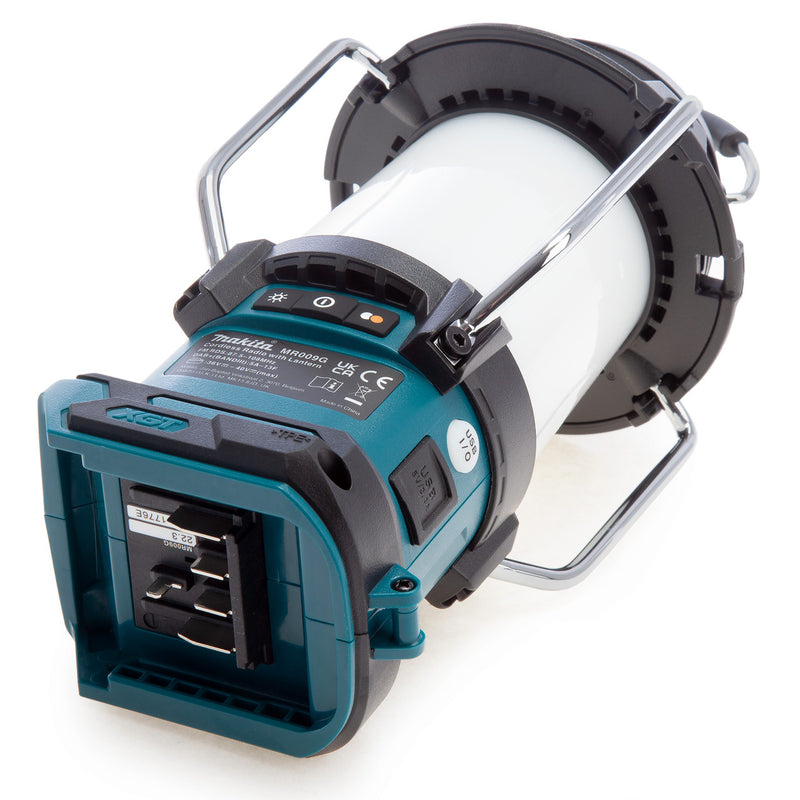 Makita Makita MR009GZ 40Vmax XGT Bluetooth DAB/DAB+ Radio Lantern (Body Only) MR009GZ