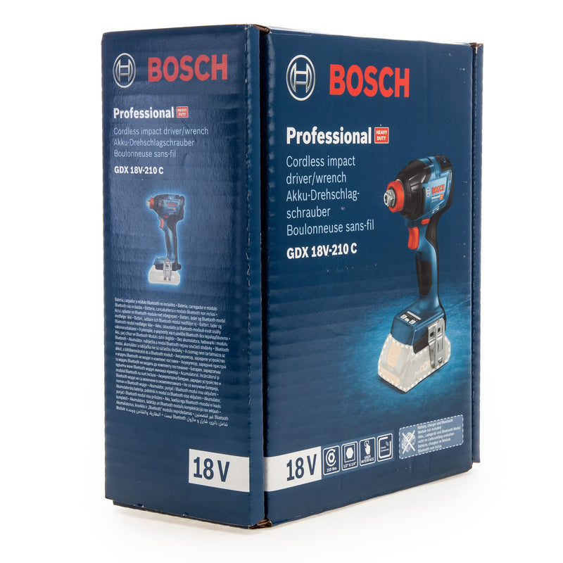 Bosch Bosch GDX 18V-210C Professional Brushless Impact Driver/Wrench (Body Only) 06019J0200