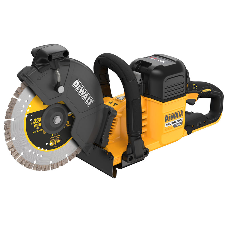 Dewalt Dewalt DCS691X2 54V XR FlexVolt 230mm Brushless Cut Off Saw (2 x 9.0Ah Batteries) DCS691X2-GB