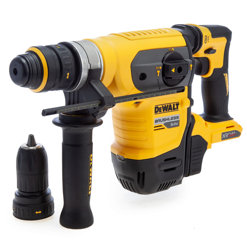 Dewalt Dewalt DCH417NT 54V XR 32mm Flexvolt SDS Plus Rotary Hammer with QCC (Body Only) DCH417NT-XJ