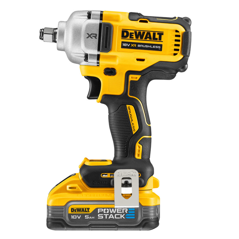 Dewalt Dewalt DCF891H2T 18V XR Brushless 1/2" Hog Ring Impact Wrench (2 x Powerstack Batteries) DCF891H2T-GB