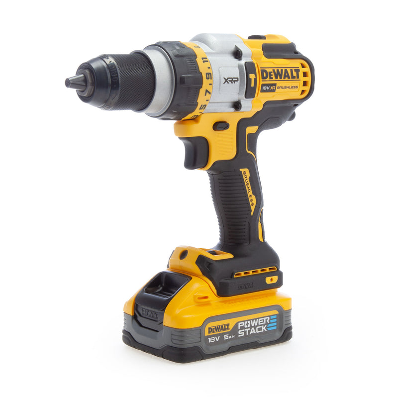 Dewalt Dewalt DCD999H2T 18V XR Brushless Combi Drill (2 x 5.0Ah Powerstack Batteries) DCD999H2T-GB