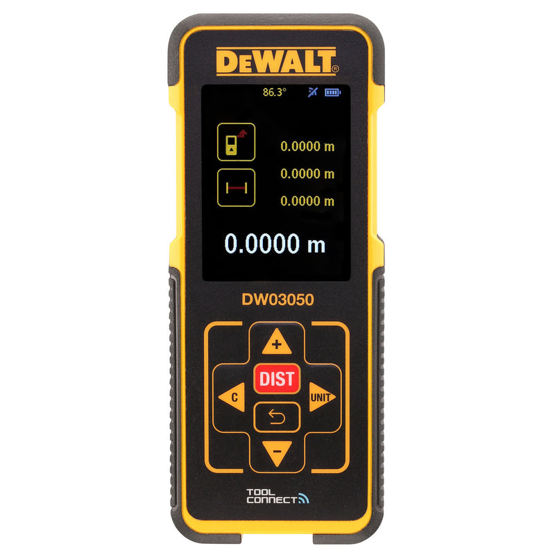 Dewalt Dewalt DW03050 Laser Distance Measure with Bluetooth 50 Metres DW03050-XJ