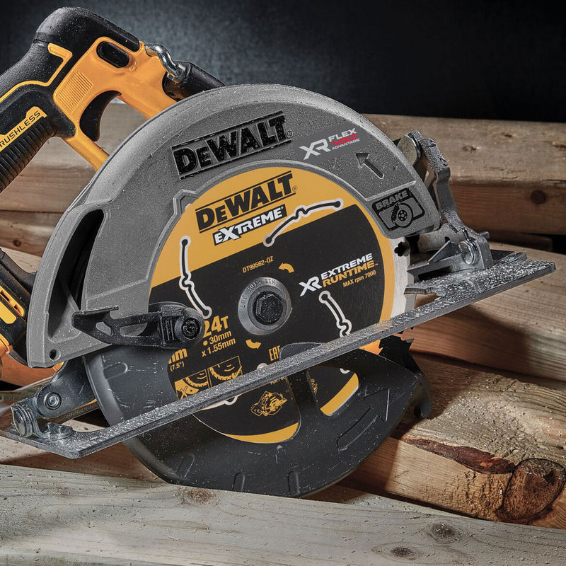 Dewalt Dewalt DCS573H2T 18V XR 190mm Brushless Circular Saw (2 x 5.0Ah Powerstack Batteries) DCS573H2T-GB