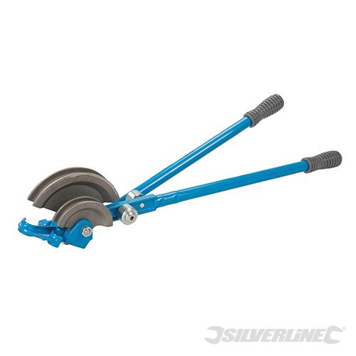 SILVERLINE PIPE BENDER TUBE 15MM - 22MM BEND PLUMBING PLUMBER MOLDER MS124