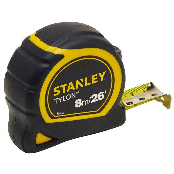 Stanley Tape Measure 8m 26ft Measuring Tape 25mm Pocket Tape STA130656